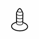 Toyota 93560-24012 High Mount Lamp Screw, Center