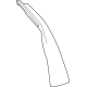 Toyota 81497-30080 Inner Cover, Rear Passenger Side
