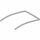 Toyota 75557-47010 Surround Weatherstrip, Upper