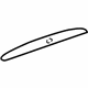 Toyota 76811-33090-A0 Molding, White, Rear