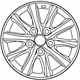Toyota 42611-06B40 Wheel, Alloy