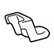 Toyota 72157-AA010-A0 Track End Cover, Inner Passenger Side