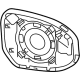 Toyota 87931-30G70 Mirror Glass, Outer Passenger Side