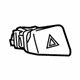 Toyota 84332-08030-E0 Hazard Switch, Tan