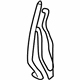 Toyota 69733-52020 Lock Rod, Passenger Side