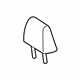 Toyota 71940-0R210-B4 Headrest, Gray, Rear