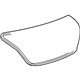 Toyota 64461-06050 Weatherstrip, Rear