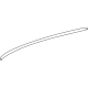 Toyota 75551-04082 Drip Molding, Passenger Side