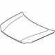 Toyota 53301-AC040 Hood, Front