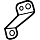 Toyota 83107-33020 Head-Up Display Bracket