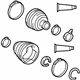Toyota 04427-08130 Boot Kit, Passenger Side