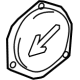 Toyota 67832-04030 Cover Panel, Rear Upper