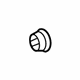 Toyota 86396-21020 Amplifier Nut