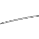 Toyota 75763-0A070 Frame Molding, Black, Upper Passenger Side