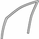 Toyota 68141-0R010 Run Channel, Passenger Side