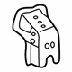 Toyota 61655-20040 Rear Extension Gusset, Inner Passenger Side