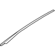 Toyota 75535-47040 Side Molding, Outside Lower Passenger Side