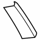 Toyota 74641-0R010-B0 Handle Cover, Passenger Side