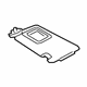 Toyota 74310-42641-B0 Sunvisor, Gray, Passenger Side