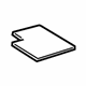 Toyota 58815-07020 Mat, Rear