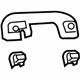 Toyota 74610-06130-B0 Grip Handle, Gray, Rear Passenger Side