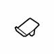 Toyota 56114-22050 Glass Retainer, Lower