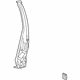 Toyota 61037-12902 Pillar Reinforcement, Passenger Side