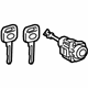 Toyota 69005-F4090 Lock Cylinder, Front Driver Side
