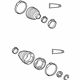 Toyota 04427-0D320 Boot Kit, Front