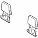 Toyota 71940-04050-B0 Headrest, Gray, Rear
