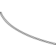 Toyota 75531-0C030 Upper Molding, Front