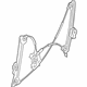 Toyota 69801-WAA01 Window Regulator, Passenger Side