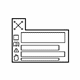 Toyota 11293-WAA01 Caution Label