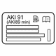 Toyota 74559-WAA01 Fuel Label