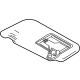 Toyota 74310-30G40-A0 Sunvisor, Passenger Side