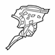 Toyota 61707-06901 Upper Reinforcement, Inner Passenger Side