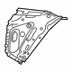Toyota 61735-06160 Extension, Inner Rear Passenger Side