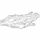 Toyota 81130-33D40 Composite Headlamp, Passenger Side