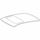 Toyota 63111-07040 Roof Panel