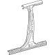 Toyota 61311-0C030 Center Pillar & Rocker, Outer Passenger Side