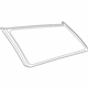 Toyota 62720-02040 Quarter Glass, Driver Side