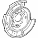 Toyota 46503-07010 Backing Plate, Passenger Side