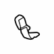 Toyota 73590-08020-B0 Buckle, Inner Driver Side