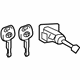 Toyota 69052-06140 Lock Cylinder, Driver Side