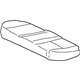Toyota 71075-02490-B0 Cushion Cover, Rear