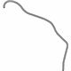 Toyota 90099-62157 Washer Hose, Rear
