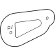 Toyota 81582-62030 Lens & Housing Gasket, Passenger Side