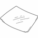 Toyota 56111-48130 Windshield, Front
