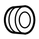 Toyota 86125-48010 Display Unit Knob