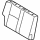 Toyota 71077-35A43-B3 Seat Back Cover, Gray, Passenger Side
